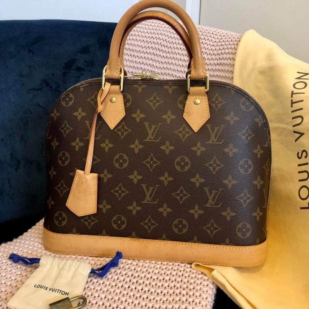 Louis Vuitton Alma Monogram Bag - Picture 1 of 9